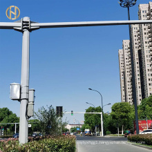 6.8M Hot Dip  Galvanized Traffic Lighting Poles